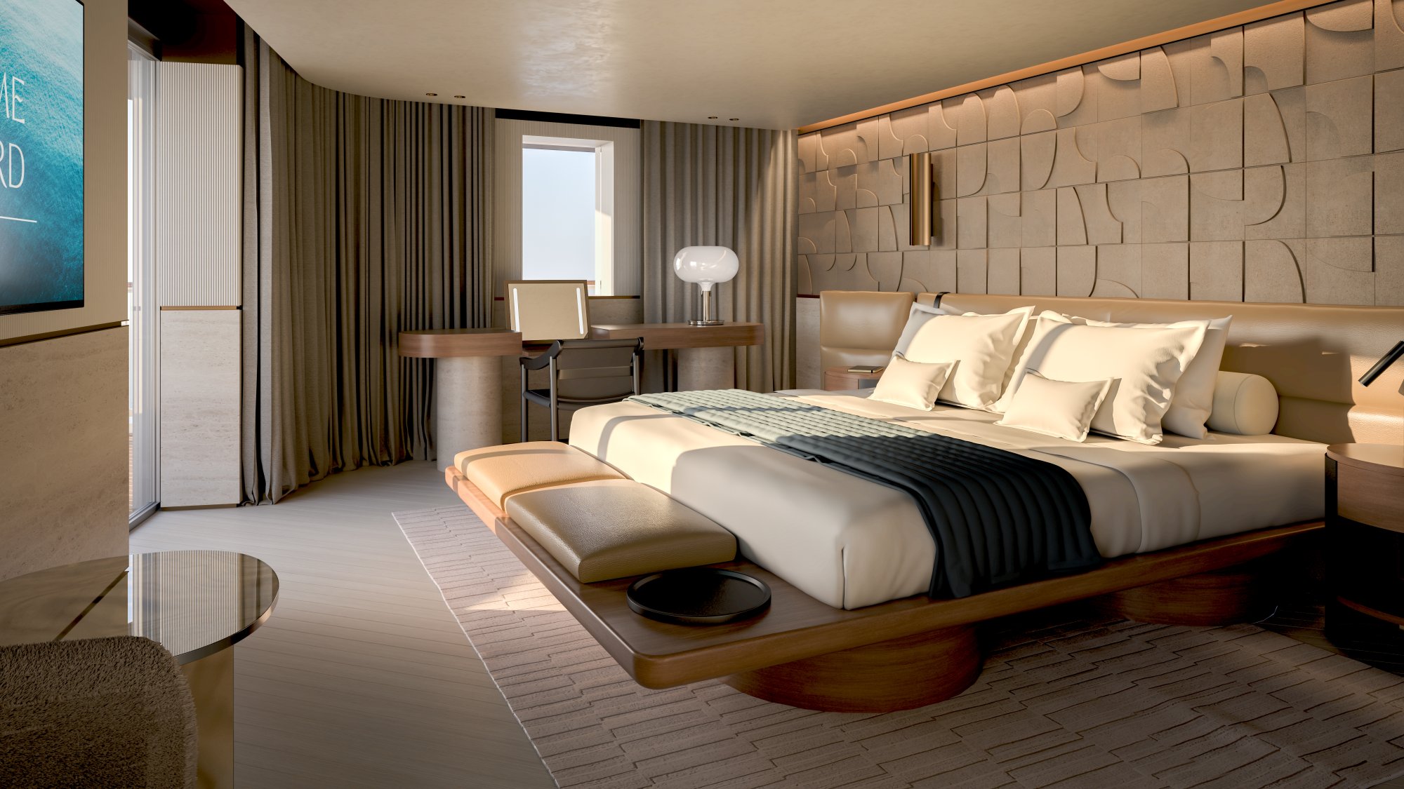 OR2-New-1 Explora Journeys ocean-front suite with private terrace and panoramic sea views