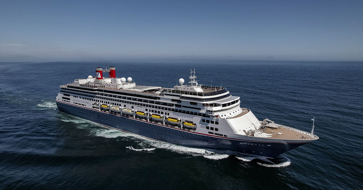boletteatsealink Bolette Cruise Ship at Sea